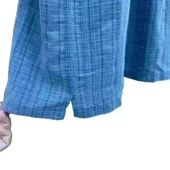 Pre-owned Foundry Men's 2XL Button Up Shirt, Blue, Short Sleeve - Picture 3 of 7